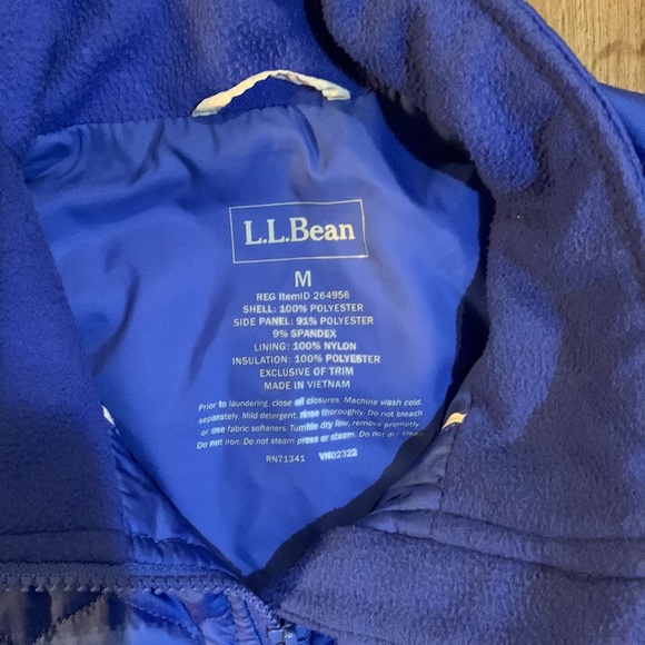 L.L. Bean puffer Jacket women’s size Medium - Picture 2 of 6